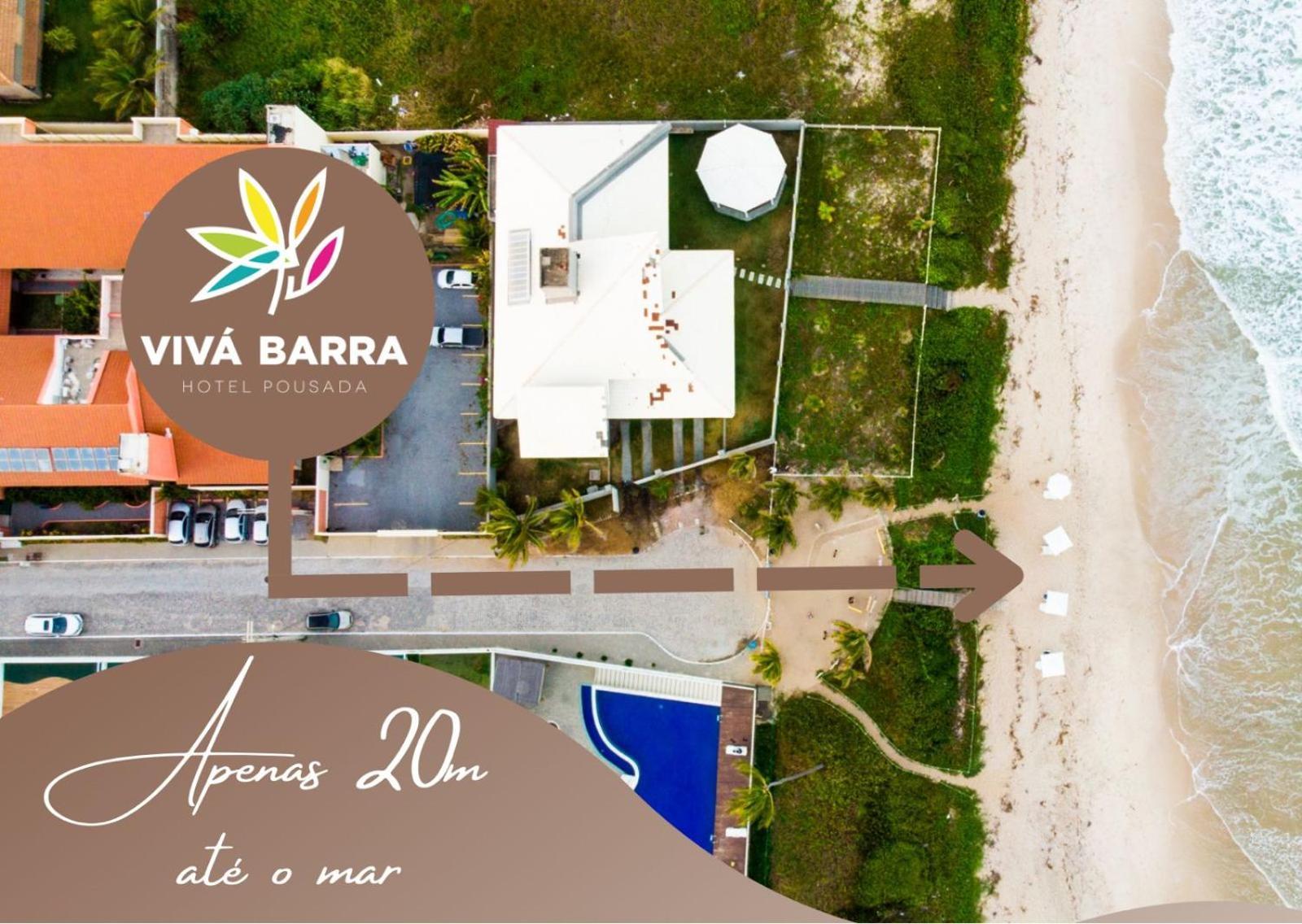 Vivá Barra Hotel Pousada Barra de São Miguel Exterior foto