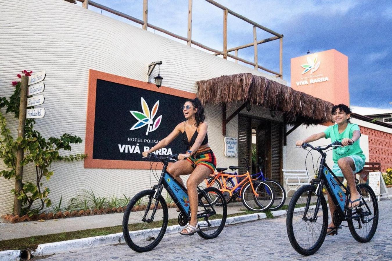 Vivá Barra Hotel Pousada Barra de São Miguel Exterior foto